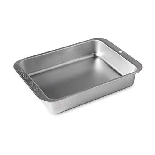 Nordic Ware Naturals Compact Rectangular Pan - Natural Uncoated Aluminum, Toaster Oven and Broiler Safe Nordic WareBuy Supplements Australia
