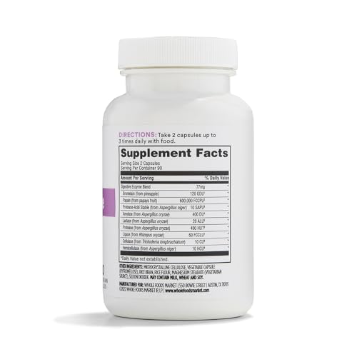 365 by Whole Foods Market, Wholezyme, 180 Count 365 by Whole Foods MarketBuy Supplements Australia
