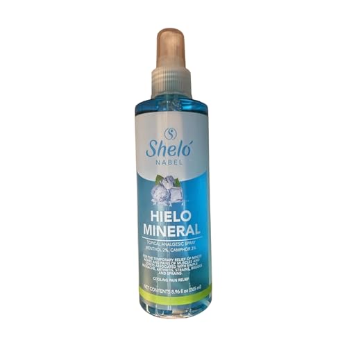 Sheló NABEL Hielo Mineral 8.7 fl Oz & VR-C 250ml Relax Sore Muscles and Joints Increase Circulation Reduce Inflammation Sheló NABELBuy Supplements Australia