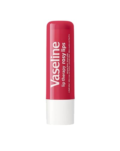 Vaseline Lip Therapy Care Rosy, Fast-Acting Nourishment, Ideal for Chapped, Dry, Cracked, or Damaged Lips, Lip Balm, 4-Pack, 0.16 Oz Each VaselineBuy Supplements Australia