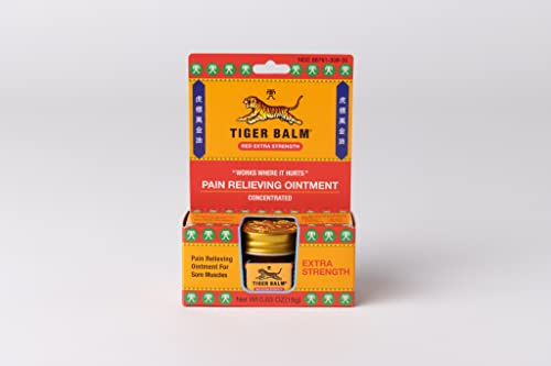 Tiger Balm Pain Relieving Ointment, Extra Strength, 0.63 Ounces (Pack of 3) Tiger BalmBuy Supplements Australia