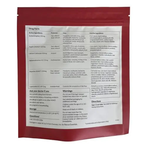 MEDICATIONS Unit DOSE Pack by RESCUE ESSENTIALS Rescue EssentialsBuy Supplements Australia
