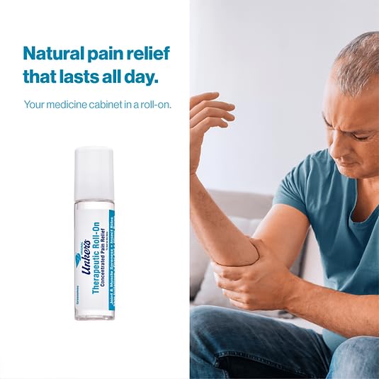 Unker's Therapeutic 0.25 oz. Roll-on 2-Pack.Convenient Travel Size., Clear Unker'sBuy Supplements Australia