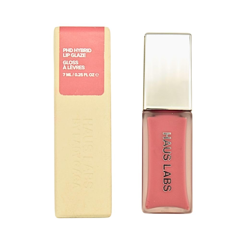 Haus Labs PhD Hybrid Lip Glaze Plumping Gloss - Macaron - Cool Pink Haus LaboratoriesBuy Supplements Australia