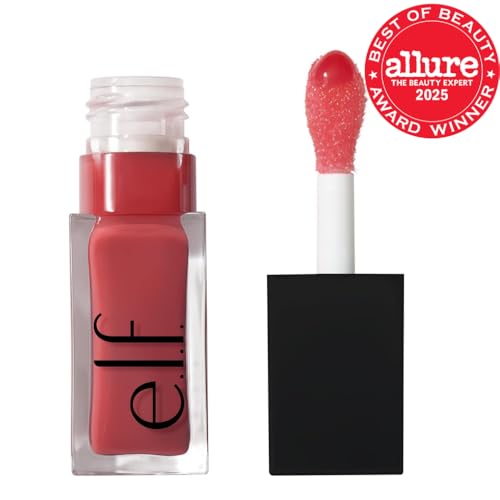 e.l.f. Glow Reviver Lip Oil, Nourishing Tinted Lip Oil For A High-shine Finish, Infused With Jojoba Oil, Vegan & Cruelty-free, Rose Envy e.l.f.Buy Supplements Australia