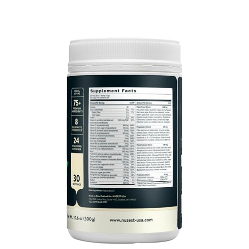 Nuzest Greens Powder Good Green Vitality – Vitamins, Minerals & Superfoods – Vegan Multivitamin Supplement (300g) Nuzest buy supplements Au