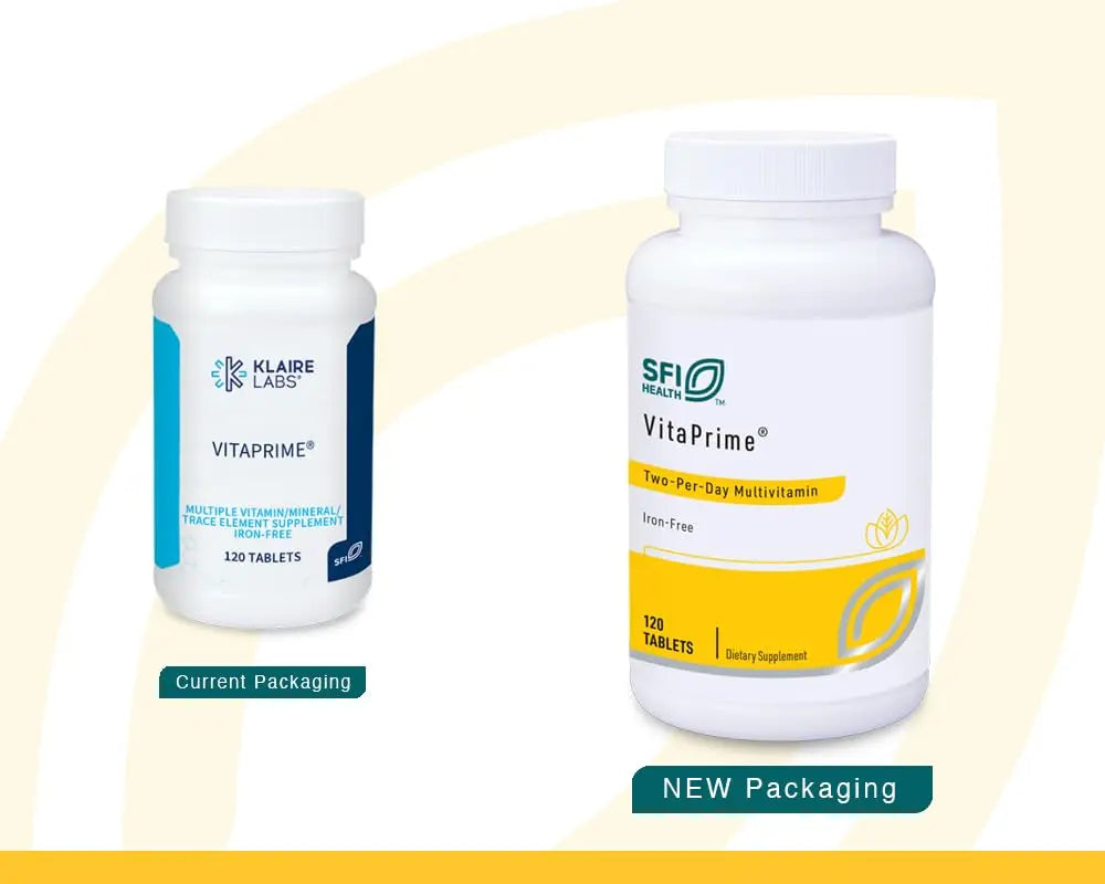 SFI Health VitaPrime - Iron Free Multivitamin for Women & Men - Promote Immune Function & Support Nutritional Gaps SFI Health