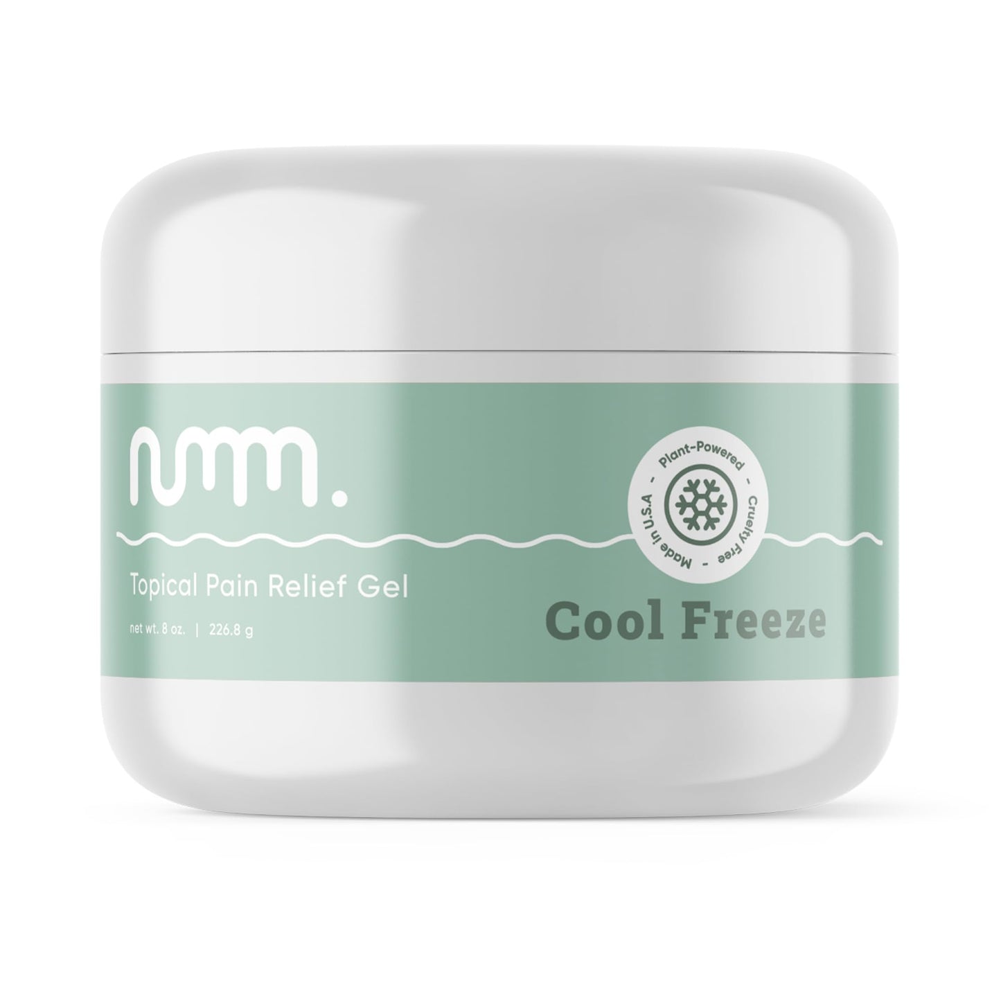 numm Cool Pain Relief Gel – Instant Cold Therapy for Joint & Muscle Pain, Strain & Soreness – Menthol Cream 8oz – Vegan, Alcohol-Free Cooling Relief for Post-Workout Recovery numm.Buy Supplements Australia
