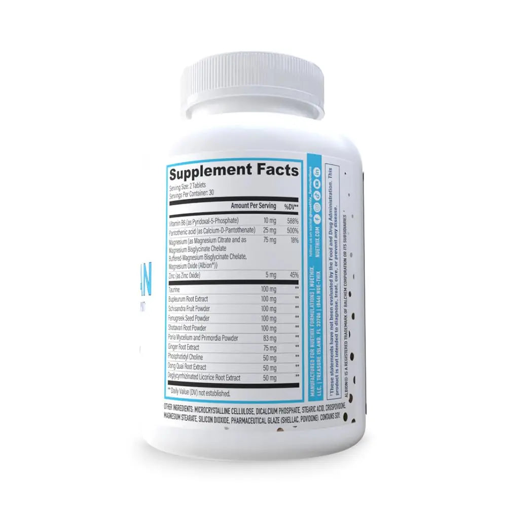 NuEthix Formulations Nu-Woman - Targeted Feminine Hormone System Support - Nutrients to Support Your Body Healing and Working The Way its Supposed to Work - 60 Tablets NuEthix FormulationsBuy Supplements Australia