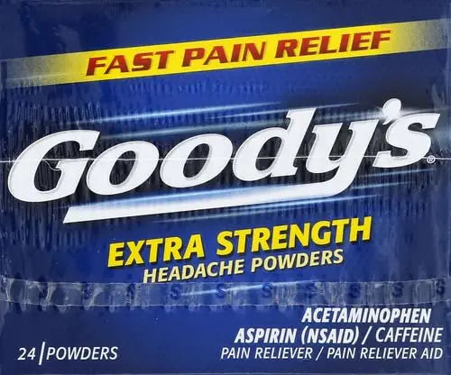 Goody's Extra Strength Powders | Fast Pain Relief | Aspirin & Caffeine | 24 Count Goody'sBuy Supplements Australia