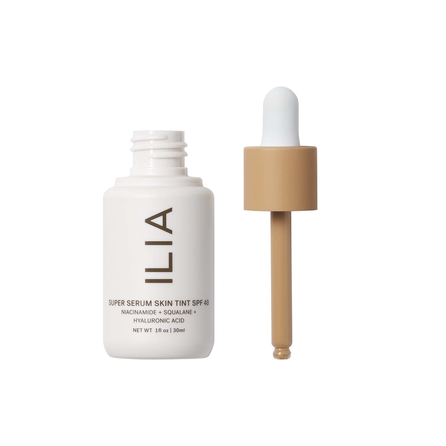 ILIA - Super Serum Skin Tint SPF 40 | Non-Comedogenic, Vegan, Lightweight to Help Against Blue Light, + Pollution while Hydrating, Smoothing, + Refining (Paloma ST9, 1 fl oz | 30 ml) ILIABuy Supplements Australia