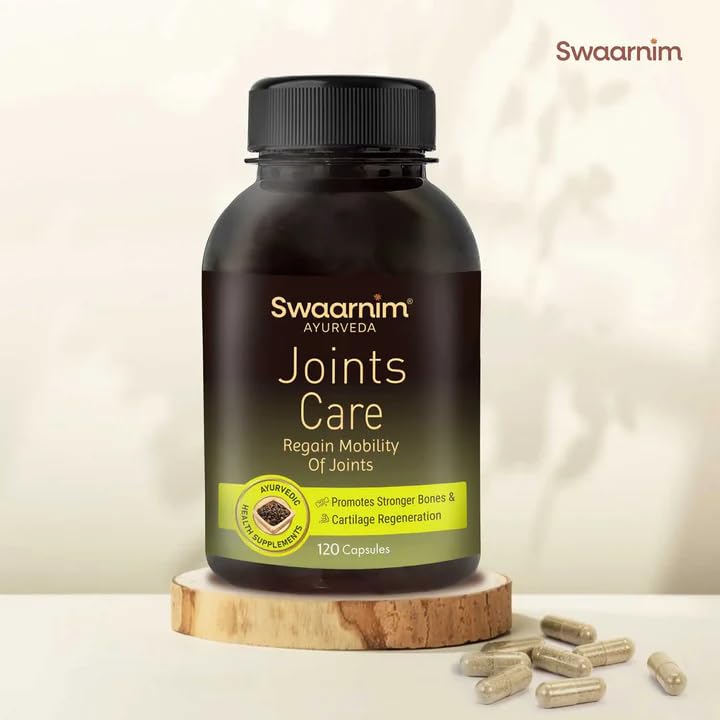 Swaarnim Joints Care - Enriched with Arjuna & Natural Herbs - Joint Health Supplement 100% Natural, No Added Chemicals - 120 Capsules SwaarnimBuy Supplements Australia