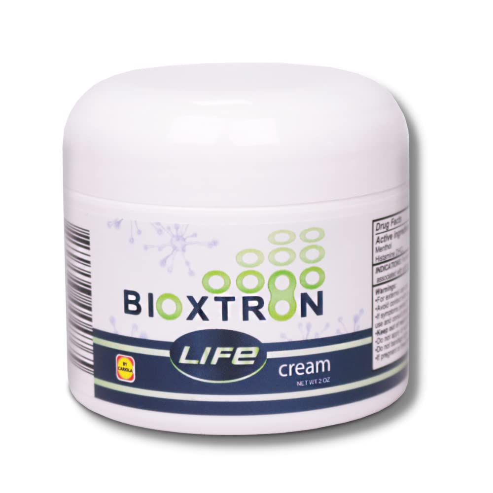 Bioxtron Life AFA Stem Cell Supplement - Joint Support & Muscle Pain - Immune System Support - Support Energy Levels - Stem Cell Production - Blue Green Algae Spirulina - 90 Caps + Cream 2 oz BioxtronBuy Supplements Australia