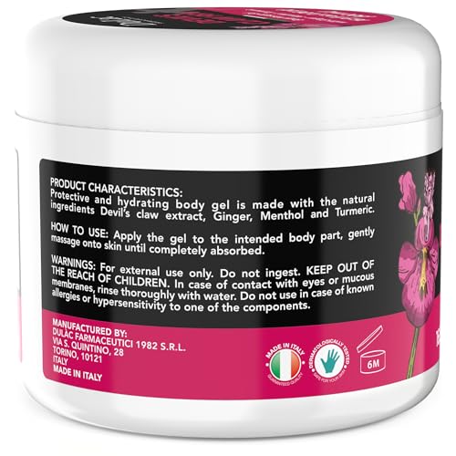 Dulac - Devil's Claw 98% Cream Maximum Strength 16.9 Fl Oz, Natural Joint and Muscle Comfort Cream, Enriched with Menthol for Cool Effect DULÀC FARMACEUTICI 1982Buy Supplements Australia