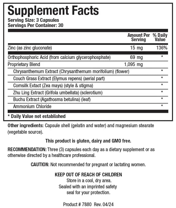 Biotics Research UT Complex™– Chrysanthemum, Couch Grass, Cornsilk, Zhu Ling and Buchu Extract, Urinary Tract Support, Kidney Function, Renal Health. 90 Capsules. BIOTICS RESEARCHBuy Supplements Australia