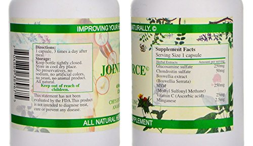 Chi's Enterprise Joint Force 120 caps (120) Chi's EnterpriseBuy Supplements Australia