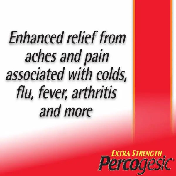 Percogesic Extra Strength Pain Relief | Aspirin Free Dual Action Relief | 40 Coated Caplets (3 Pack) PercogesicBuy Supplements Australia