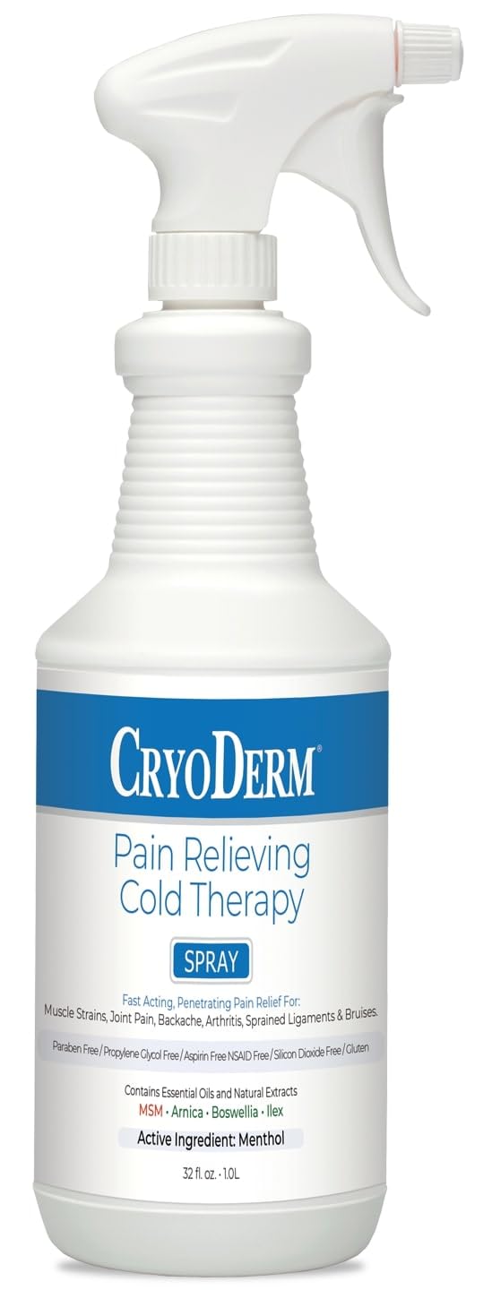 CryoDerm Cold Pain Relief Spray - 32 oz spray CryoDermBuy Supplements Australia