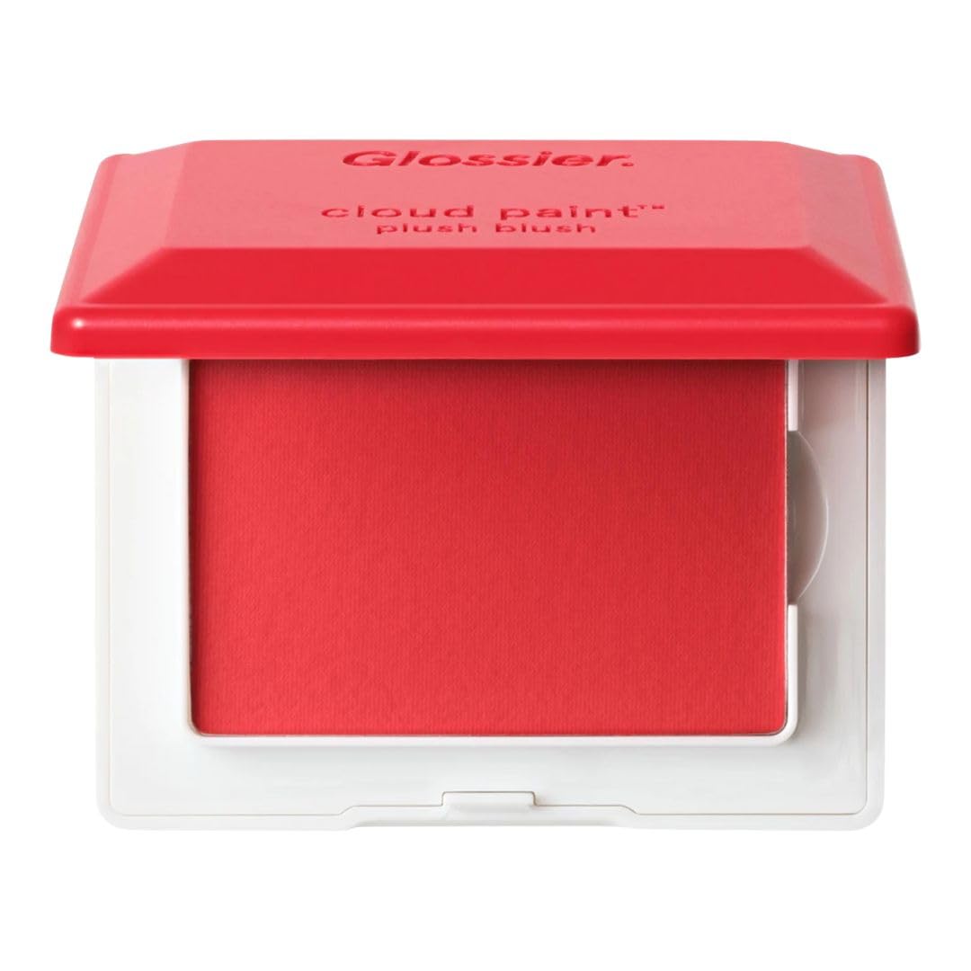 Glossier Cloud Paint Plush Blush - Burst, Bright Red - Soft Matte Buildable Long Wearing Blurring Cream-to-Powder GlossierBuy Supplements Australia