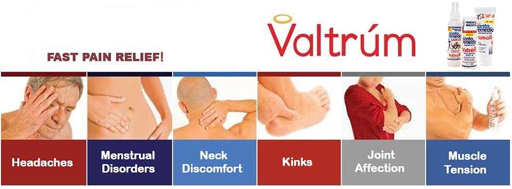 Valtrum Santo Remedio Pain Relief Spray, 4 Oz ValtrumBuy Supplements Australia