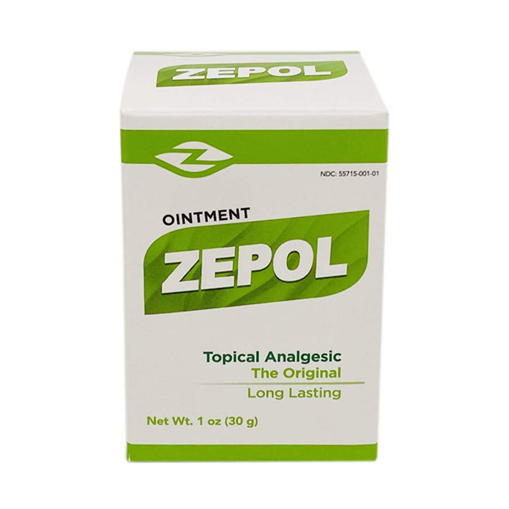 Zepol Original. Topical Ointment for Muscles, Joints, Backache, Sprains, and Strains. 1 oz. Pack of 2 ZepolBuy Supplements Australia