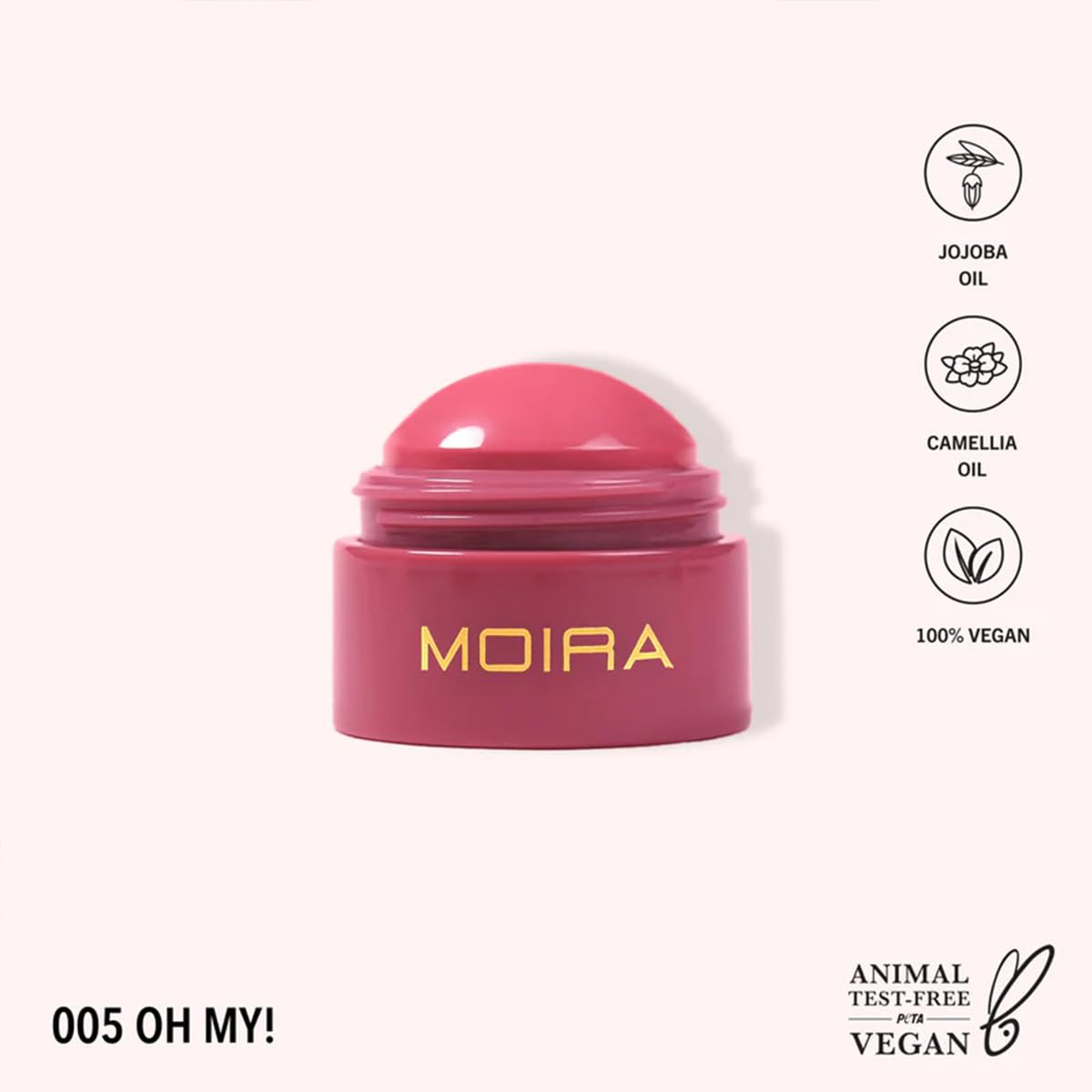 Soft Blush Balm (005, Oh, my!) MoiraBuy Supplements Australia