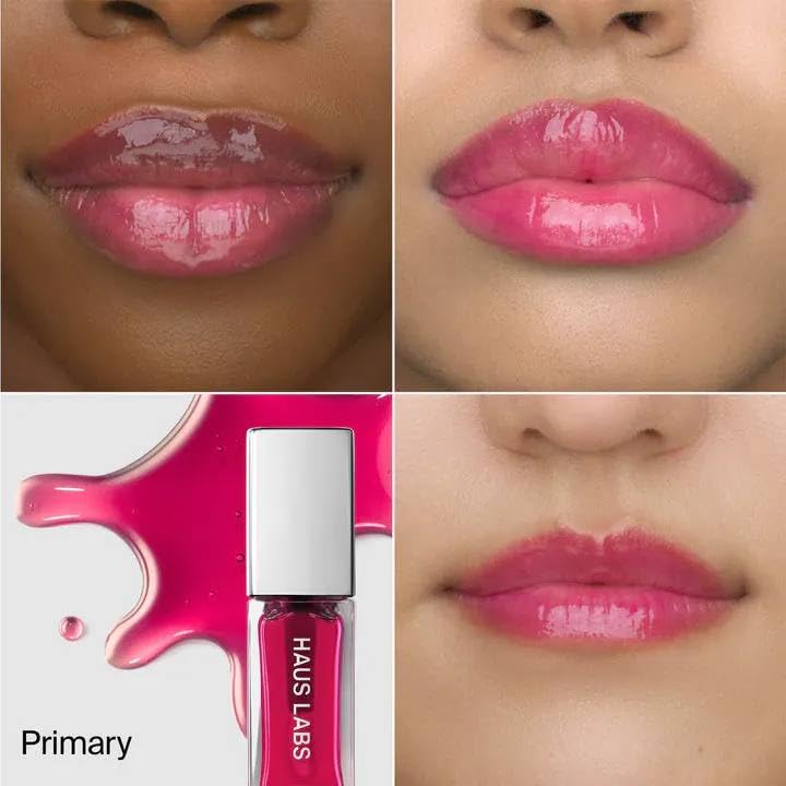 HAUS LABS BY LADY GAGA PhD Hybrid Lip Oil - Primary (Sheer Cherry) & ENTEL Aloe vera Sheet Masque (BONUS) HAUS LABS BY LADY GAGABuy Supplements Australia