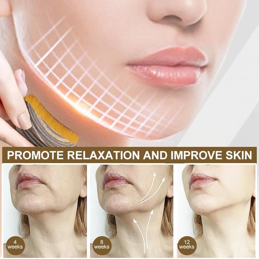 JBSZTH 2-Pack Lymphatic Contour Face Brush, Lymphatic Drainage & Contour Face Massage Brush Set for Gua Sha, Puffiness Reduction, Glowing Skin, Gentle Daily Facial and Body Massage Tool JBSZTH buy supplements Au