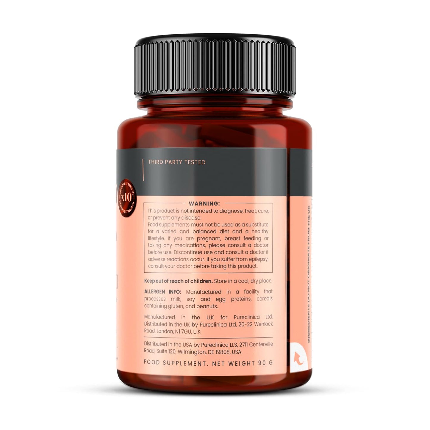 Double Strength Silica Complex – 500mg Horsetail Extract (4:1) per Tablet – 90 Tablets – 3 Month Supply – with Zinc, Manganese & Boron pureclinica buy supplements Au