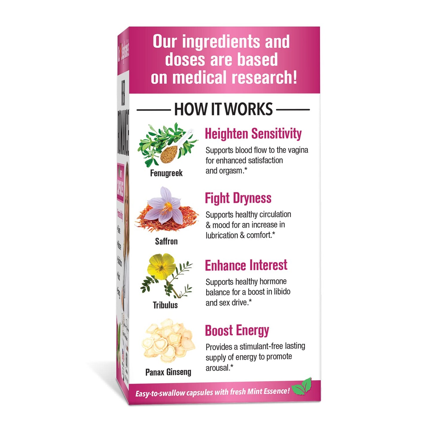 Pharmaganics Dr. Stephanie's Her Romance - Natural Hormone Balance Support for Women PharmaganicsBuy Supplements Australia