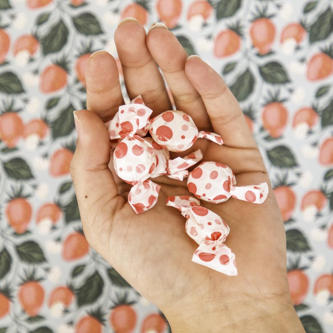 Tummydrops, No Sugar Strawberry Ginger Flavor, Gluten Free & Vegan, 33 Individually Wrapped Organic Ginger Lozenges Made with Organic Monkfruit