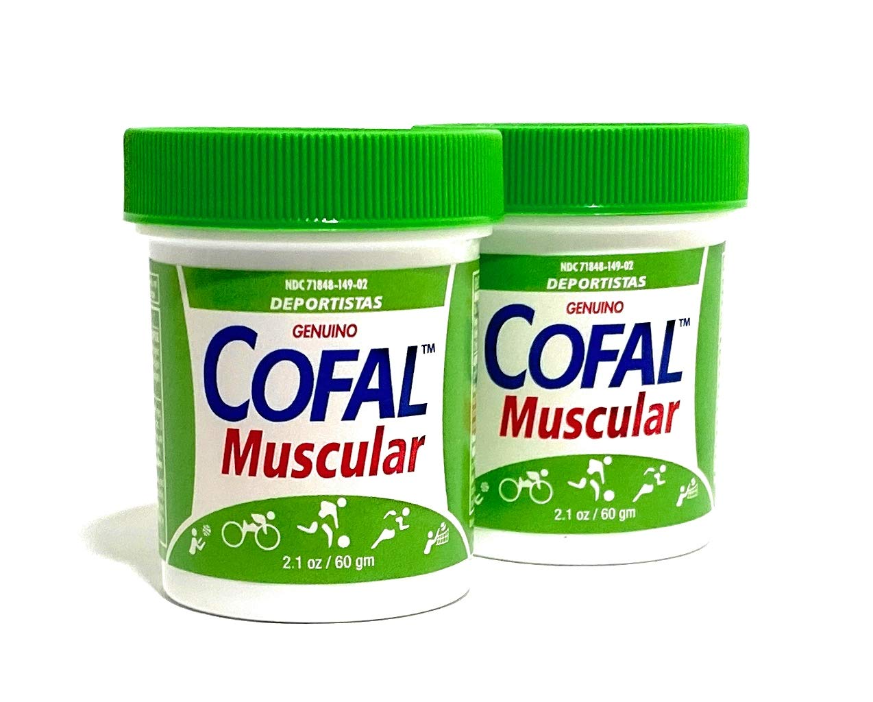 Cofal Muscular Fuerte Cream - 2.1 Oz - 2 Pack CofalBuy Supplements Australia