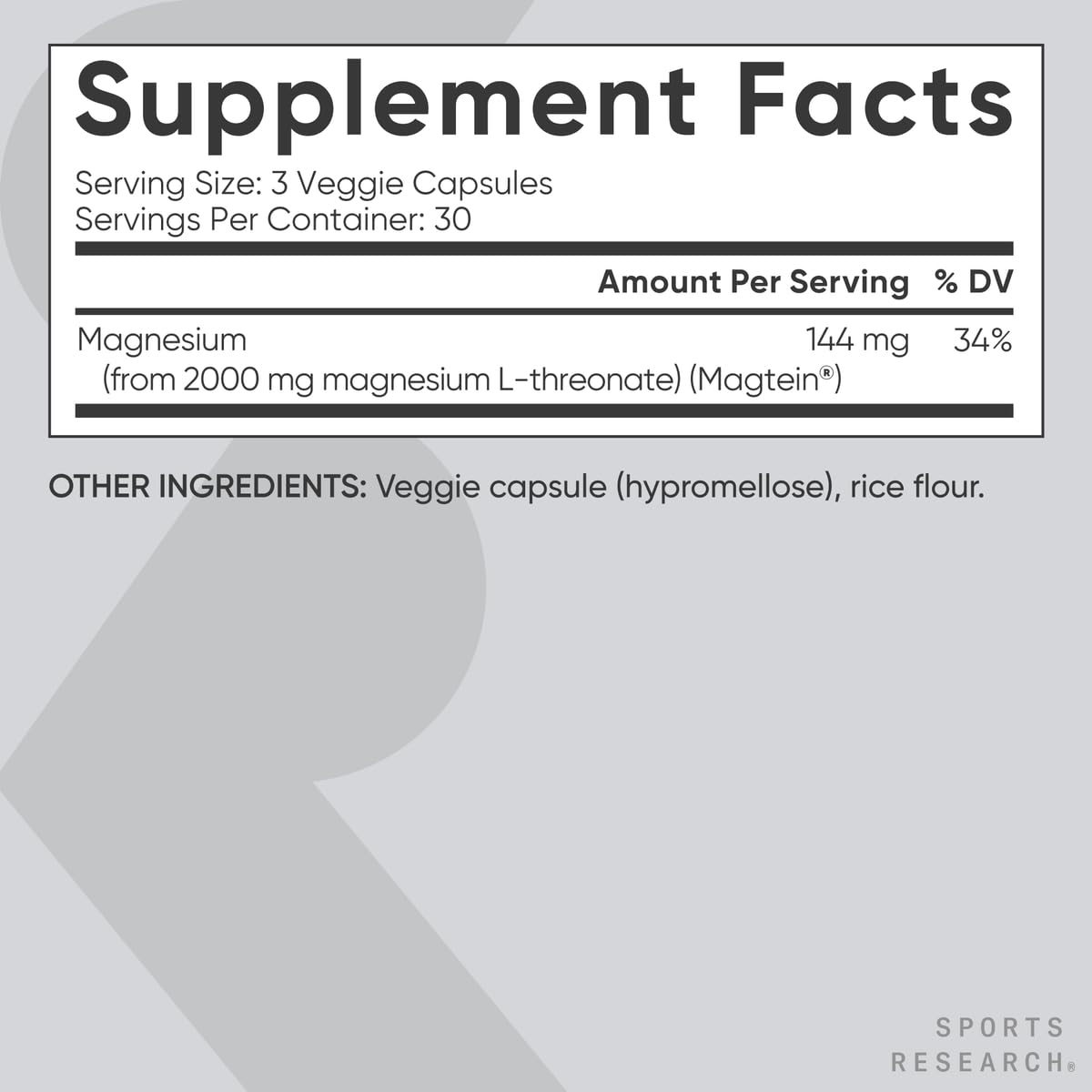 Sports Research® 90 Ct Cognitive Health Support Pack - Triple Strength Omega 3 Fish Oil EPA DHA Fatty Acids from Single-Source Wild Alaskan Pollock & Magtein Magnesium L-Threonate for Memory, Focus Sports Research buy supplements Au