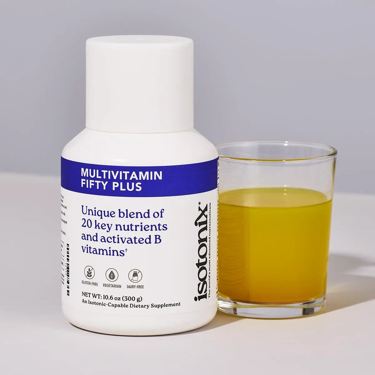 Isotonix Multivitamin Fifty Plus – Daily Multivitamin for Adults 50+ with B-Vitamins, Antioxidants, and Essential Nutrients Isotonix