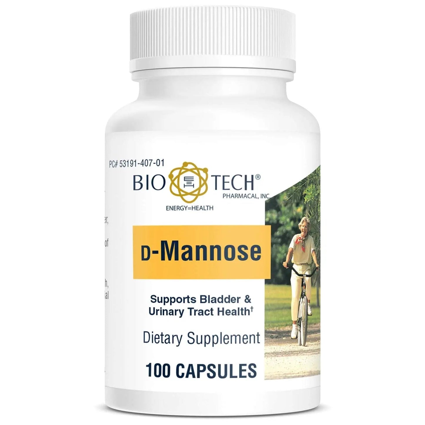 Bio-Tech Pharmacal D-Mannose, Supports Bladder and Urinary Tract Health (100 Count) Bio-Tech PharmacalBuy Supplements Australia