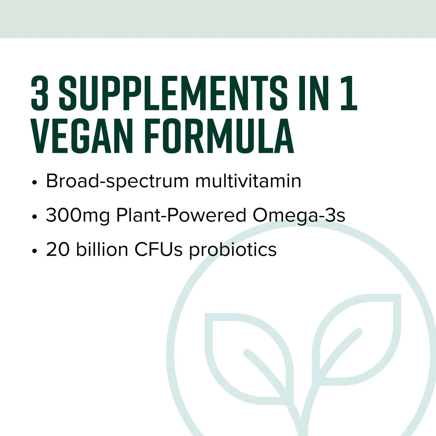 Vibrant Health, Trilogy Vegan, Probiotic Multivitamin with an Essential Blend of Omega-3 from Vegan Algal Oil, Vitamin A, B12, C, D3, E Vibrant Health