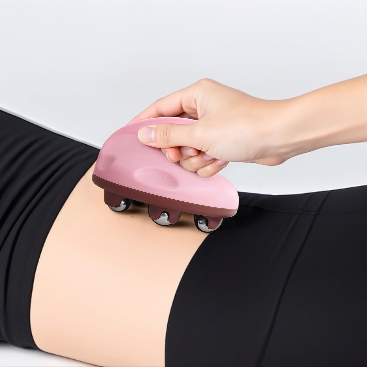 iunxkmi Lymphatic Massage Roller for Cellulite Remover Body Sculpting - Handheld Cellulite Massage Tool for Body Bloat Blood Circulation Lymphatic Drainage Pink iunxkmi buy supplements Au