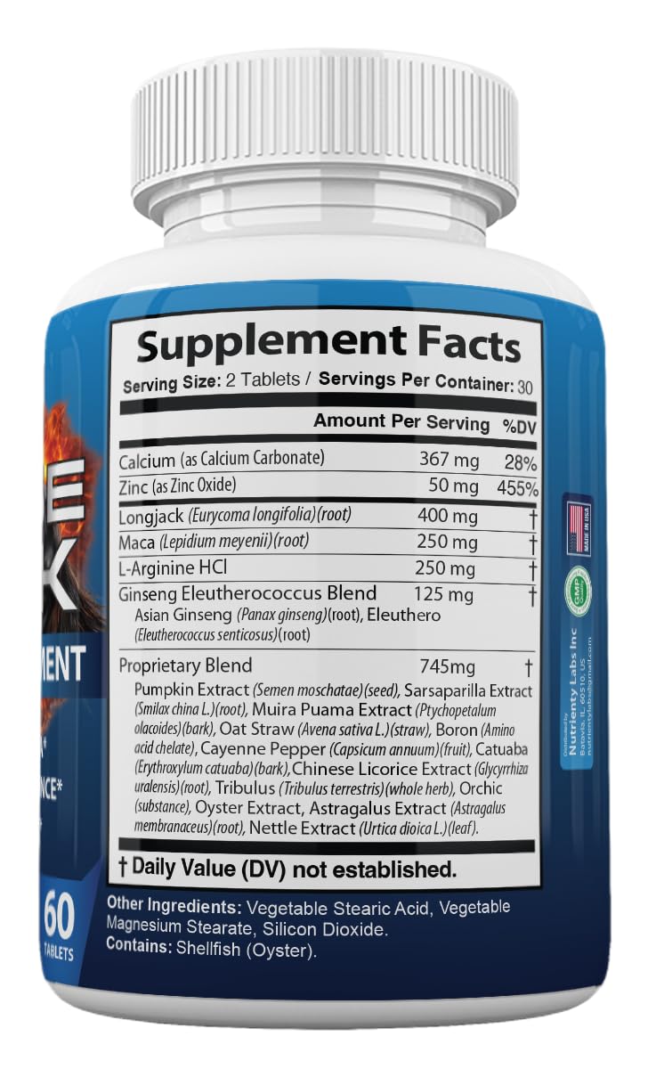 Zonata Horse Peak Dietary Supplements for Men - Horse Peak Supplement Naturally Enhance Performance, Endurance, and Energy Levels* - Horse Peak Pills - 60 Count ZonataBuy Supplements Australia