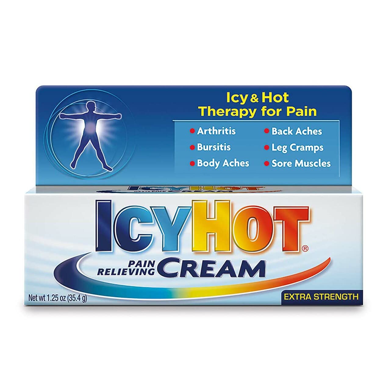 ICY Hot Pain Relieving Cream 1.25 Ounce Extra Strength (37ml) (2 Pack) Icy HotBuy Supplements Australia