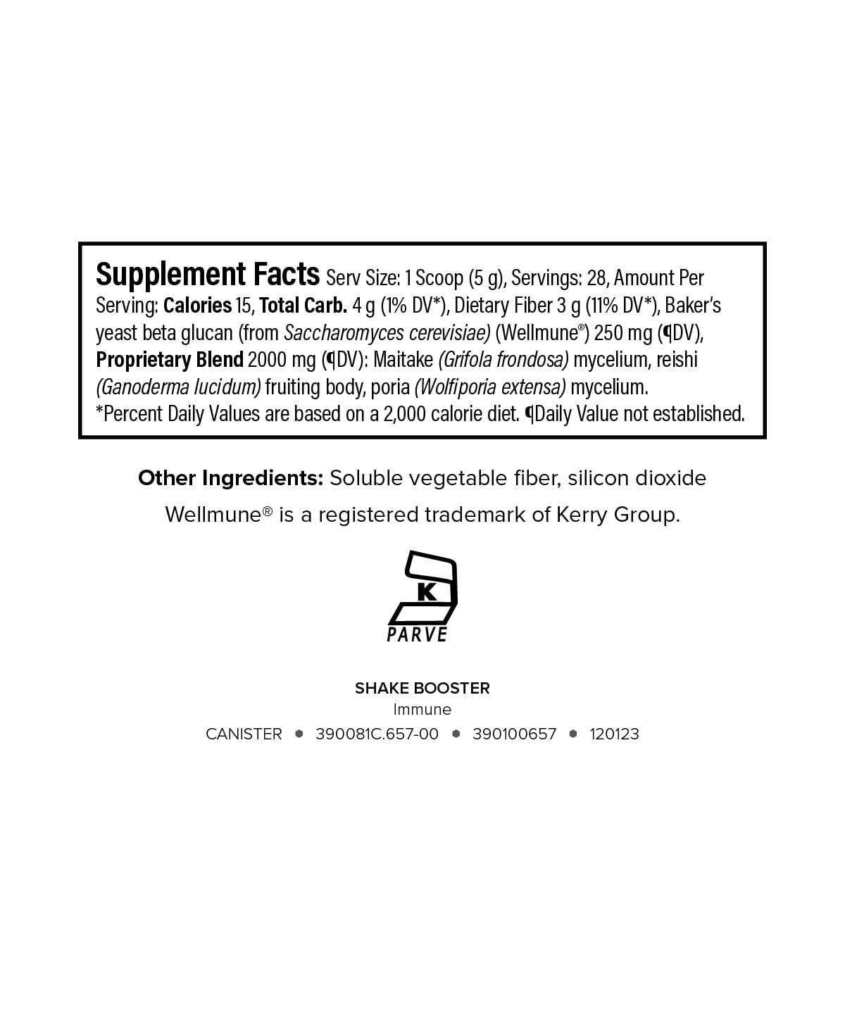 Isagenix Immune Shake Booster - Supports Healthy Immune Function with Wellmune® Beta-Glucans & Mushroom Blend - Unflavored Powder for Easy Mixing - Good Source of Fiber - No Artificial Ingredients Isagenix buy supplements Au