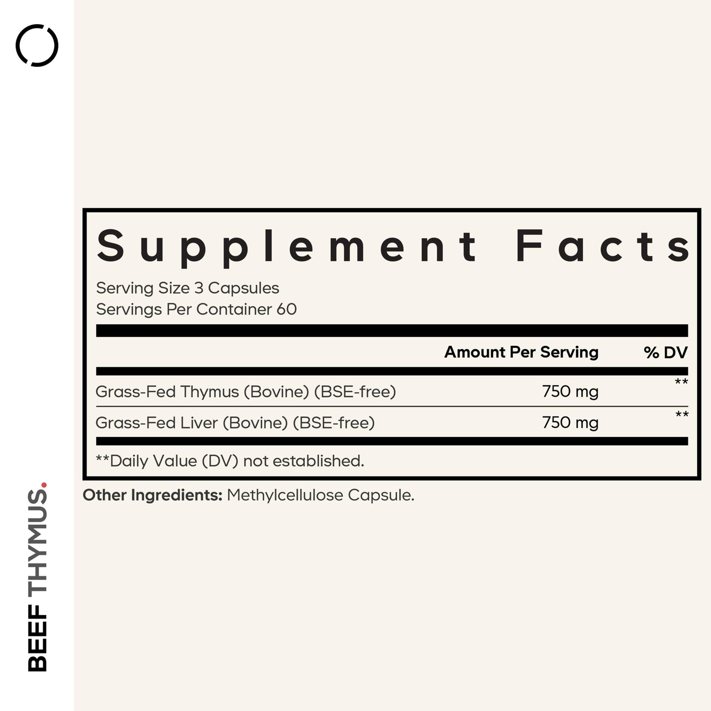 Codeage Grass Fed Beef Thymus Supplement Superfood, Freeze Dried, Non-Defatted, Desiccated Thymus & Liver Pills, Glandulars Meat, Pasture Raised Beef Vitamins, Non-GMO, 180 Capsules CodeageBuy Supplements Australia