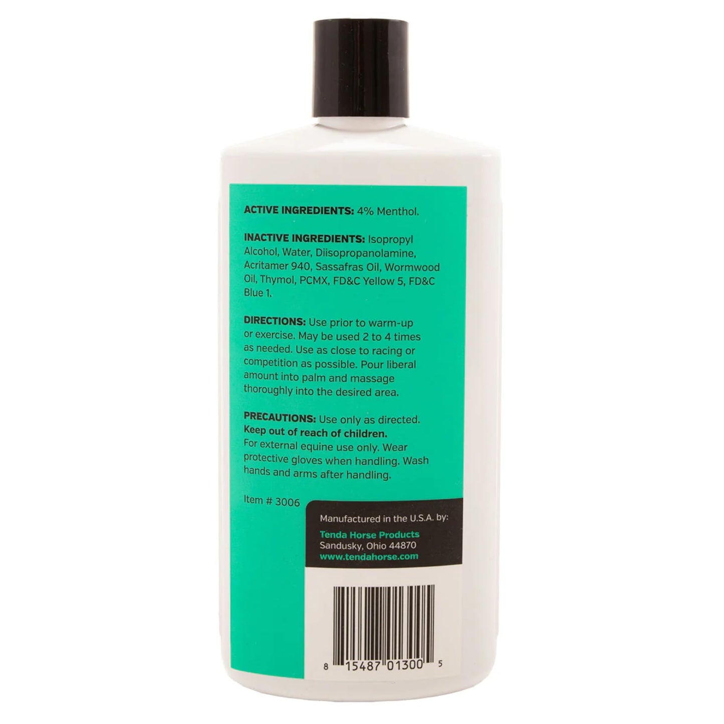 Tenda Liniment Gel - Designed to Provide Temporary Soothing, Relief for Sore and Stiff Muscles Tenda Horse ProductsBuy Supplements Australia