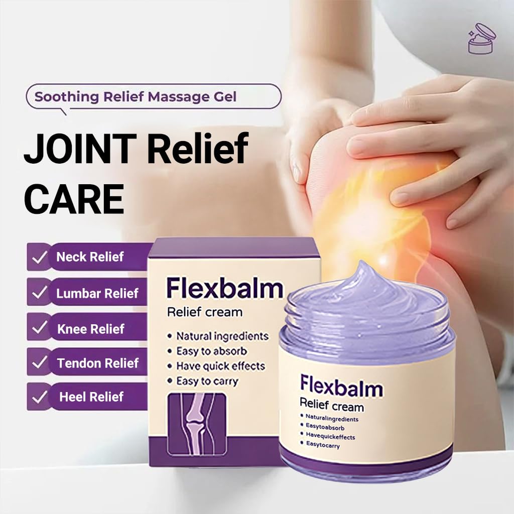 Flexbalm Rapid Joint Relief Gel, 2026 New Advanced Relief Soothing Massage Gel, Flexbalm Rapid Joint Relief Cream for Back, Neck, Hands, Knee (2PCS) DESIYUEBuy Supplements Australia
