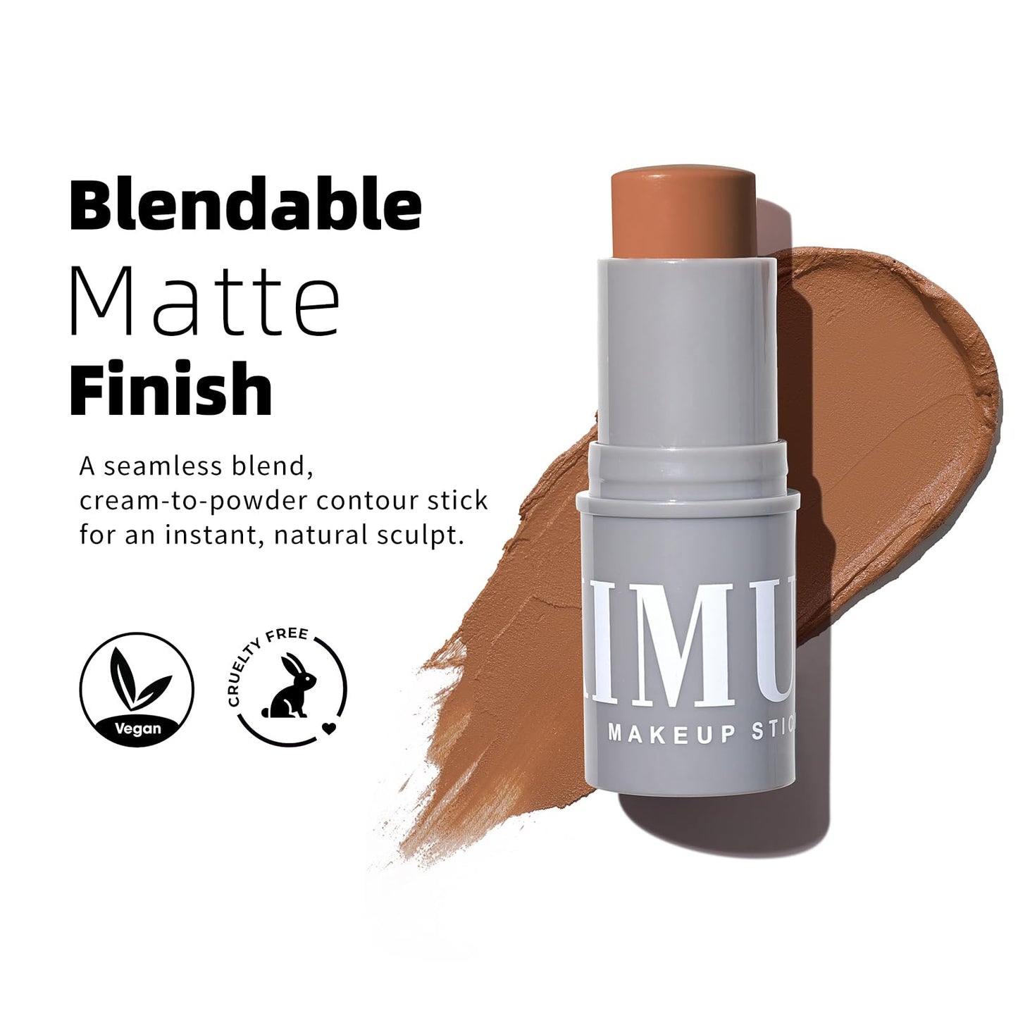 KIMUSE Cream Contour Stick Duo, Cream Blush Stick, Bronzer Shaping Stick, Creamy, Highly Pigmented, Long Lasting, Vegan Face Make Up Sticks KIMUSEBuy Supplements Australia