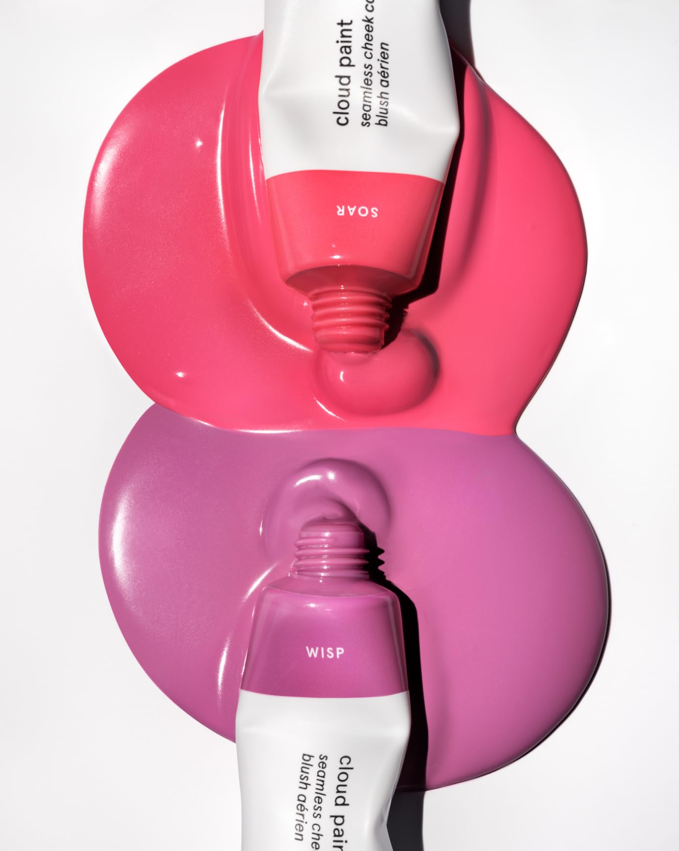 Glossier Cloud Paint Seamless Cheek Color 10ml (Wisp - a soft lilac.) GlossierBuy Supplements Australia