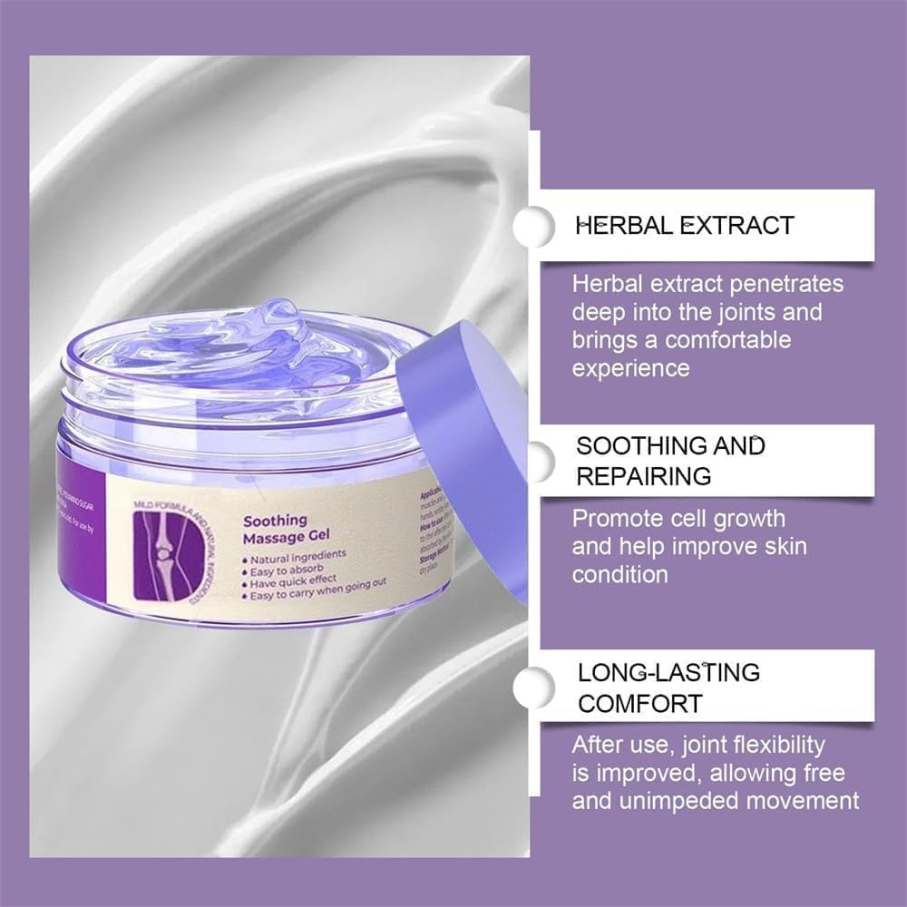 2PCS Joint Purple Gel, Purple Relief Soothing Massage Cream,Joint Activities Throughout The Body, Soothes Knees, Lumbar, Neck, Hands, and Feet AoamsfuBuy Supplements Australia
