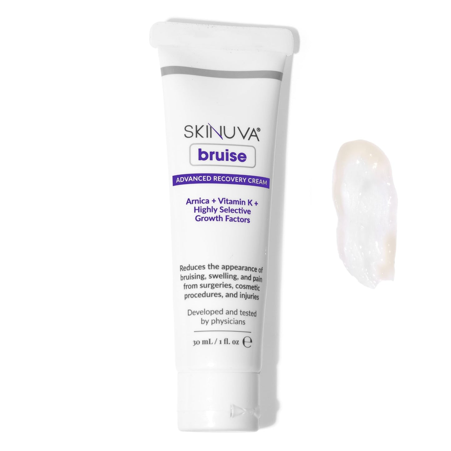Skinuva® Bruise Advanced Recovery Cream - Topical Bruise Cream Formulated with Growth Factors, Arnica & Vitamin K (1 oz) SkinuvaBuy Supplements Australia
