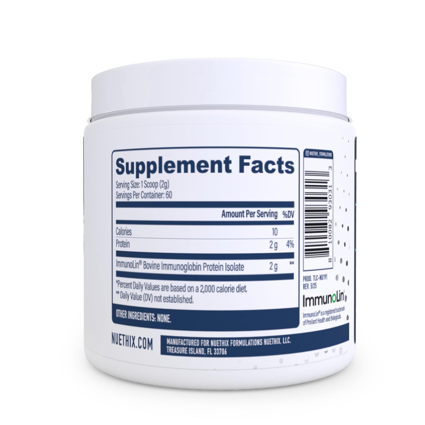 NuEthix Formulations Bloat Eaze Pro Support for Gut Barrier Function Dietary Supplement, 60 Servings NuEthix FormulationsBuy Supplements Australia