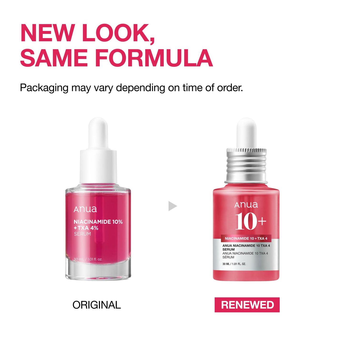 Anua Niacinamide 10 + TXA 4 Serum, Dark Spot Care, Hyaluronic Acid, Tranexamic Acid