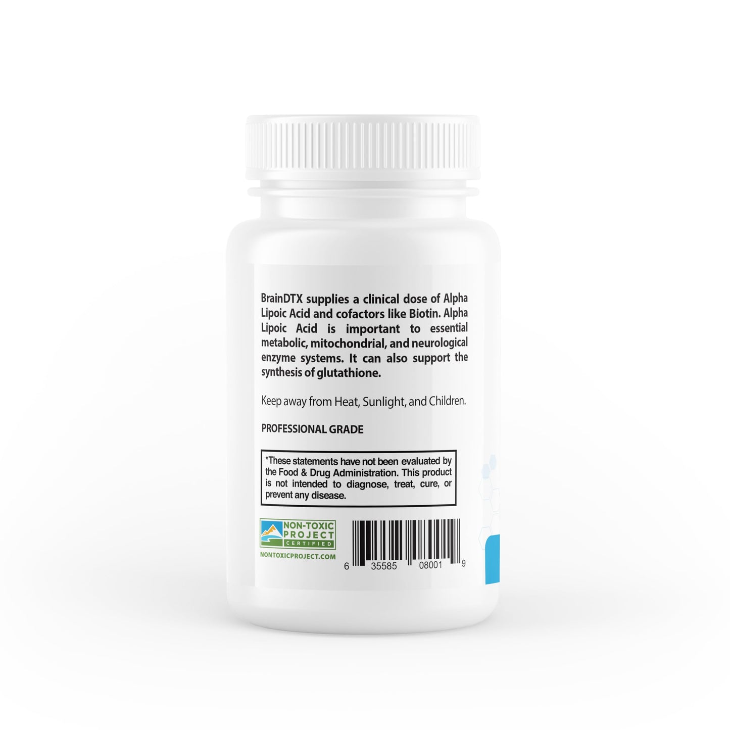 True Cellular Formulas BrainDTX - Supports Cognitive Function, Focus & Mental Clarity - Promotes Clear Thinking & Memory - with Alpha Lipoic Acid & Biotin - Antioxidant Support - 60 Capsules True Cellular Formulas buy supplements Au